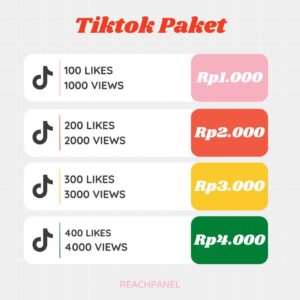 Jasa Tambah Likes Views TikTok Murah